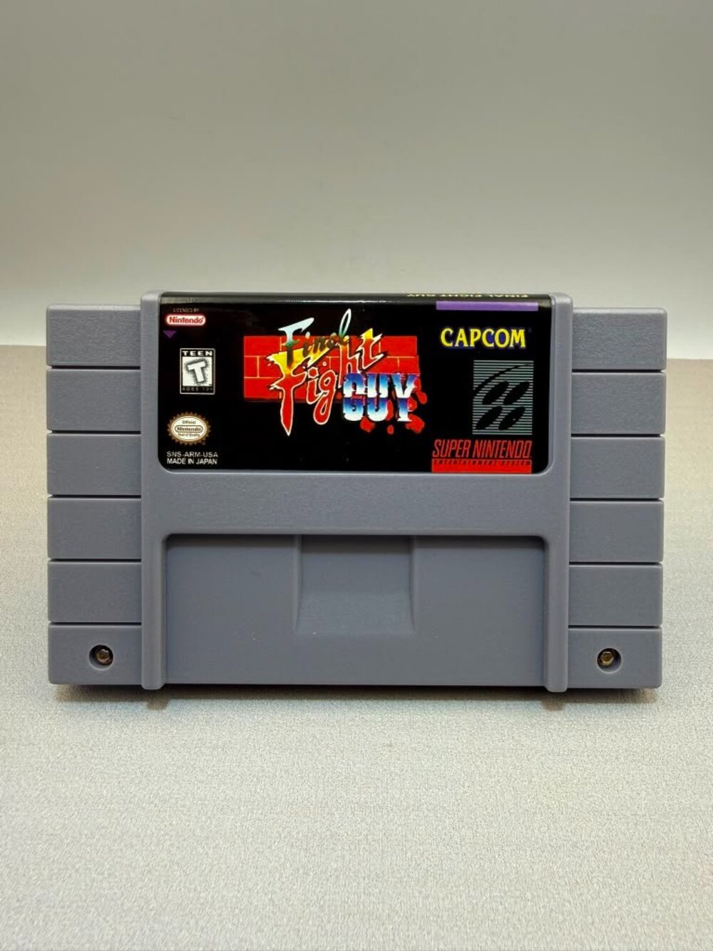 Final Fight Guy – SNES USA Version